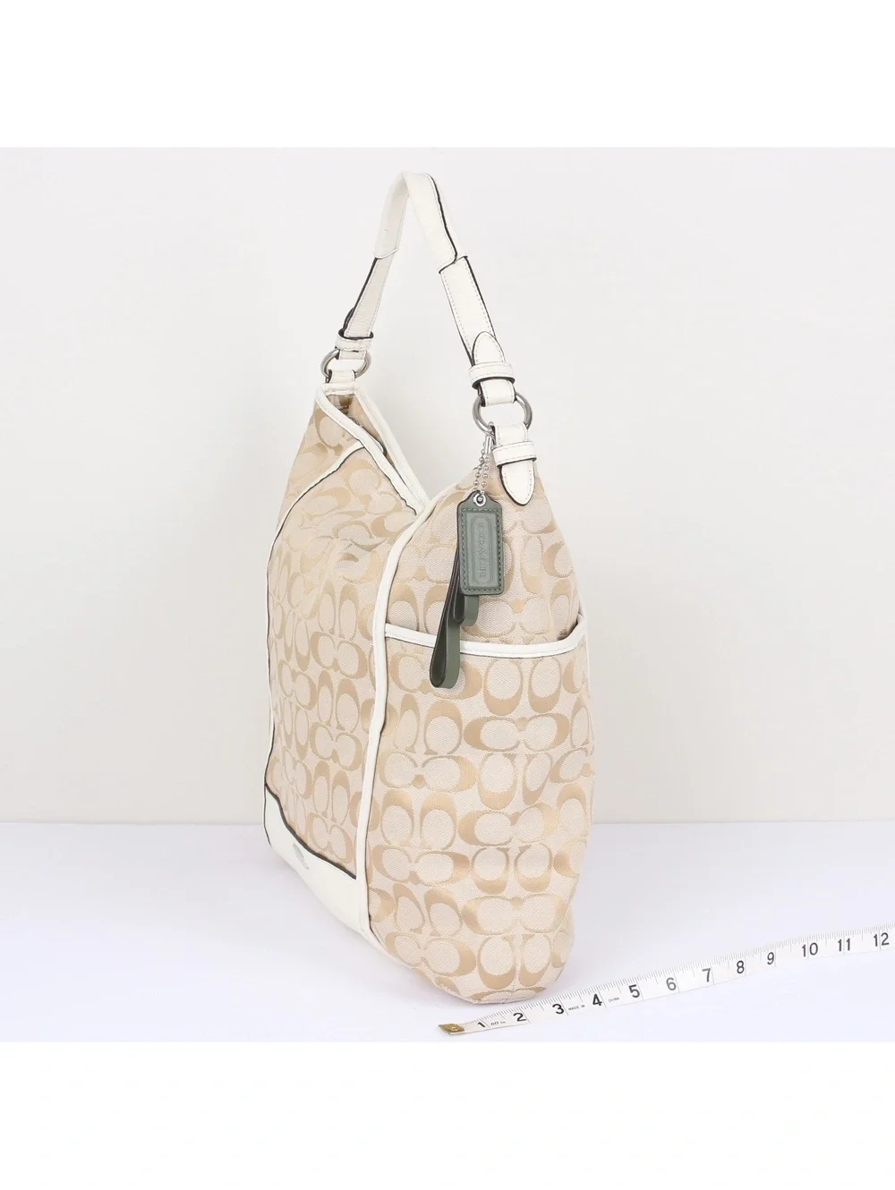 Coach F30341 Park Signature C Monogram Hobo Bag